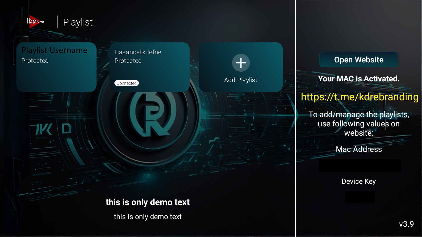 IBO Player Pro 3.9 17 Themes