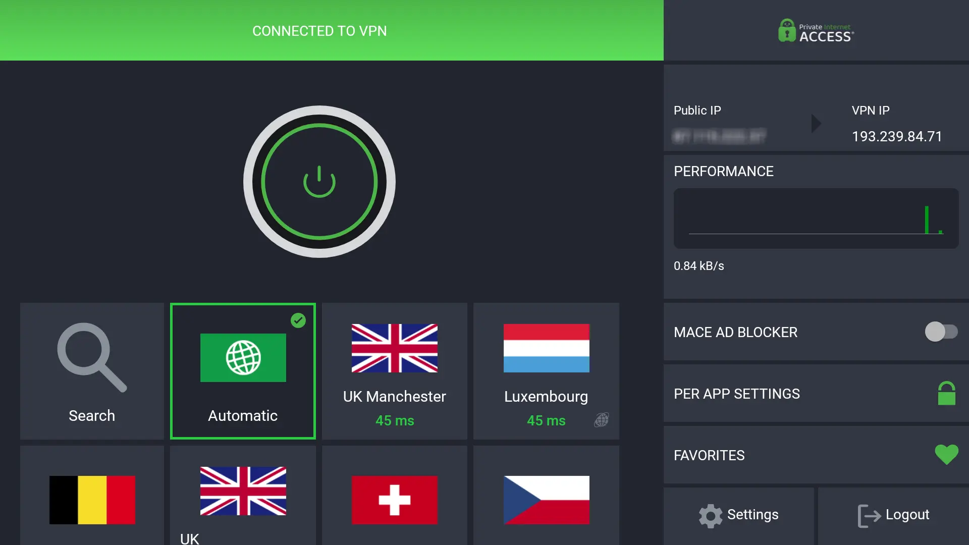 Private Internet Access VPN with DNS Authentication
